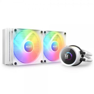 NZXT Kraken 240 RGB Processore Raffreddatore di liquidi tutto in uno 12 cm Bianco 1 pz