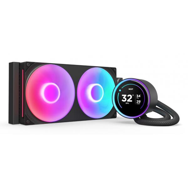 NZXT Kraken Elite 280 RGB Processore Raffreddatore di liquidi tutto in uno 14 cm Nero 1 pz