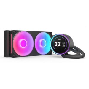 NZXT Kraken Elite 240 RGB Processore Raffreddatore di liquidi tutto in uno 12 cm Nero 1 pz