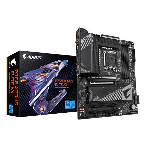 Gigabyte B760 AORUS ELITE AX (rev. 1.0) Intel B760 LGA 1700 micro ATX