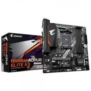 Gigabyte B550M AORUS ELITE AX scheda madre AMD B550 Socket AM4 micro ATX