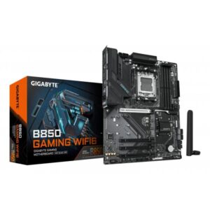 GIGABYTE B850 GAMING WIFI6 Scheda Madre - CPU AMD Ryzen Serie 9000, VRM digitale 6+2+2 fasi, fino a 8200MHz DDR5 (OC), 1xPCIe 5.0 + 2xPCIe 4.0 M.2, LAN GbE, WIFI 6, USB 3.2 Gen 2