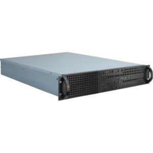 Inter-Tech 2U-2129N Portabagagli Nero, Argento