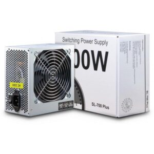 Inter-Tech SL-700 Plus alimentatore per computer 700 W ATX Argento