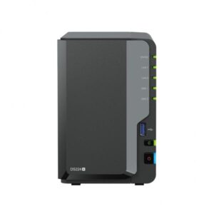Synology DiskStation DS224+ NAS Desktop Intel® Celeron® J4125 2 GB DDR4 12 TB HDD DiskStation Manager Nero