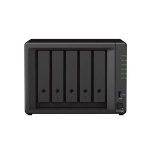 Synology DiskStation DS1522+ NAS Tower Ryzen Embedded R1600 8 GB DDR4 60 TB HDD DiskStation Manager Nero