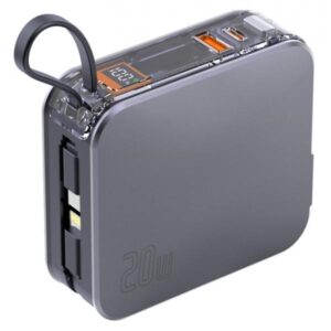 4smarts 541287 Caricabatterie per dispositivi mobili Computer portatile, Smartphone, Orologio intelligente, Tablet, Universale Argento dC Ricarica rapida Interno