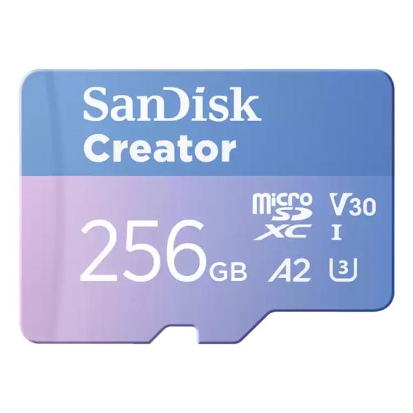 SanDisk Creator 256 GB MicroSDXC UHS-I Classe 10