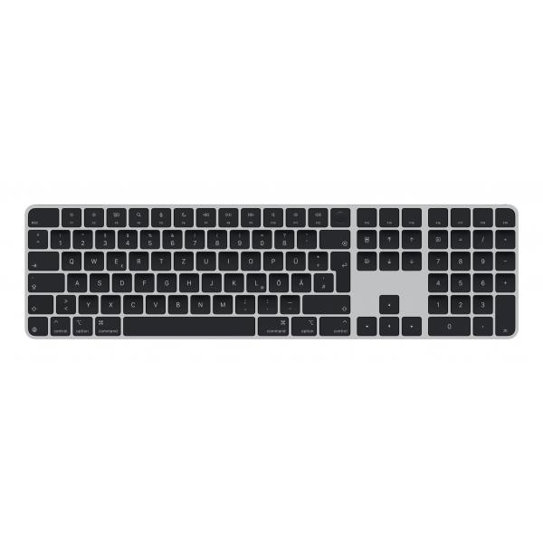 Apple Magic tastiera Universale USB + Bluetooth QWERTZ Tedesco Nero