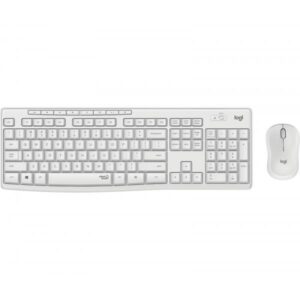 Logitech MK295 tastiera RF Wireless QWERTZ Tedesco Bianco