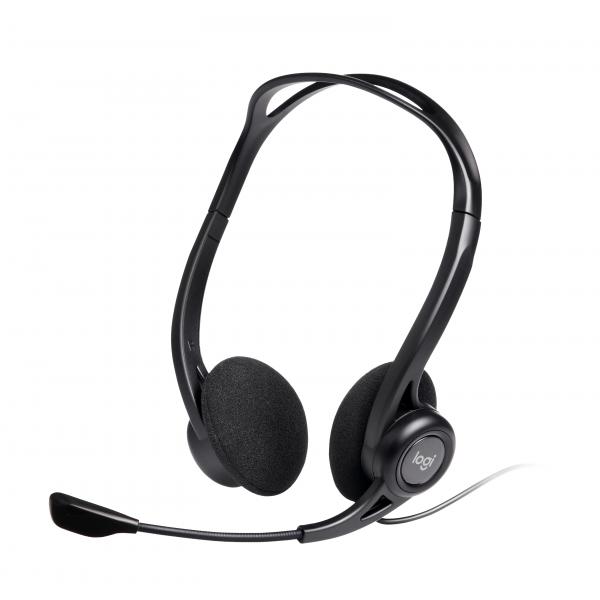 Logitech 960 USB Computer Headset Cuffia Padiglione auricolare Nero