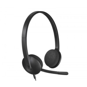 Logitech H340 Cuffia Padiglione auricolare USB tipo A Nero