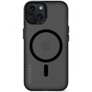 Decoded D24IPO15BCT2FK custodia per cellulare 15,5 cm (6.1") Cover Nero, Trasparente