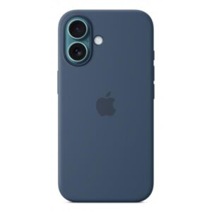 Apple Custodia MagSafe in silicone per iPhone 16 - Denim