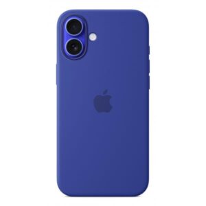 Apple Custodia MagSafe in silicone per iPhone 16 Plus - Blu oltremare