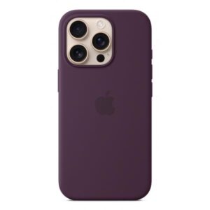 Apple Custodia MagSafe in silicone per iPhone 16 Pro - Prugna