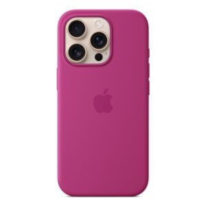 Apple Custodia MagSafe in silicone per iPhone 16 Pro - Fucsia