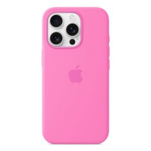 Apple Custodia MagSafe in silicone per iPhone 16 Pro – Rosa peonia