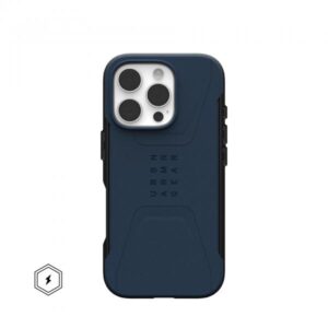 Urban Armor Gear Civilian custodia per cellulare 16 cm (6.3") Cover Blu marino