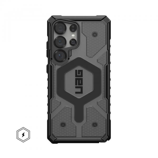 Urban Armor Gear Pathfinder Transparant custodia per cellulare 17,3 cm (6.8") Cover Grigio, Trasparente