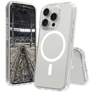 JT BERLIN Pankow Clear MagSafe custodia per cellulare 16 cm (6.3") Cover Trasparente