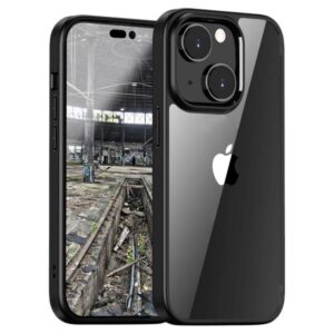 JT BERLIN Pankow Hybrid custodia per cellulare 17 cm (6.7") Cover Nero, Trasparente