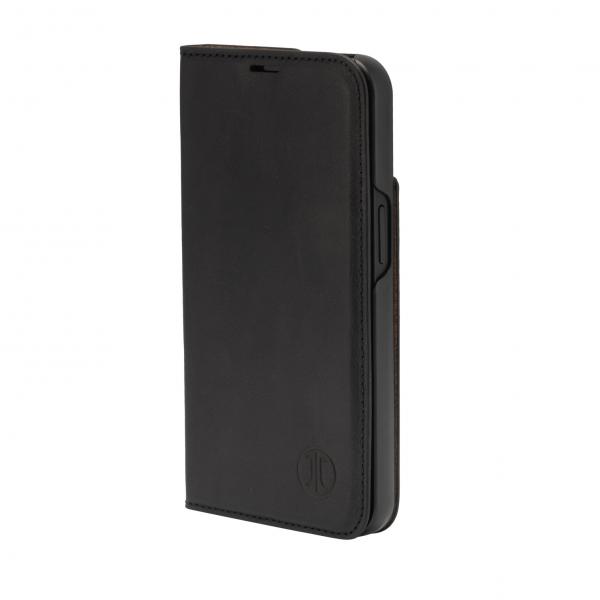 JT BERLIN BookCase Tegel custodia per cellulare 16 cm (6.3") Custodia a libro Nero