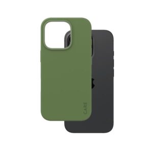 PanzerGlass CARE by PG Green MagS iPhone16 6.3 Pro custodia per cellulare Cover Trasparente