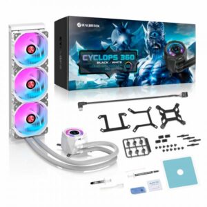 Cyclops 360, raffreddamento ad acqua white