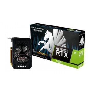 GeForce RTX 3050 Pegasus, scheda video 1x DisplayPort, 1x HDMI 2.1, 1x DVI-D