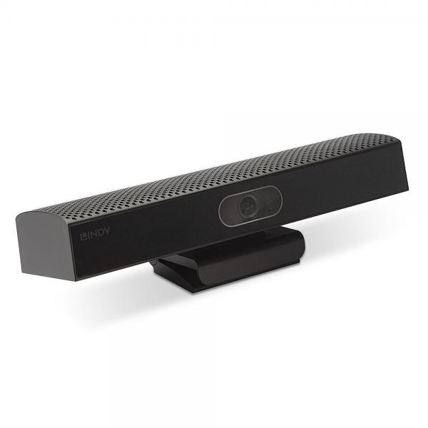 USB Typ A 4K30 Konferenz-Soundbar & Kamera, Webcam black