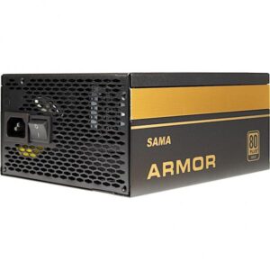SAMA FTX-850-B ARMOR 850W, alimentatore per pc  black , 4x PCIe, Cavo-Management, 850 Watt