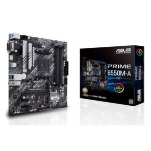 PRIME B550M-A/CSM, scheda madre nera /silver