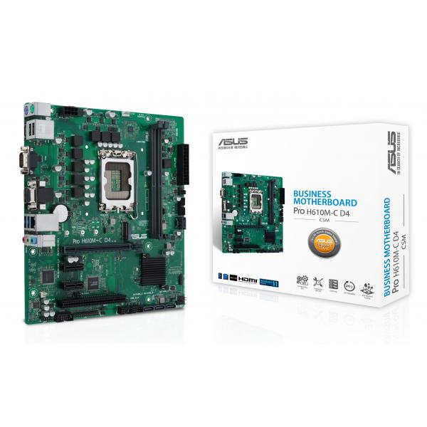 PRO H610M-C D4-CSM, Mainboard