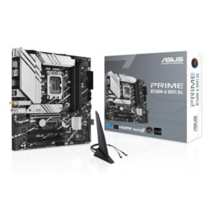 PRIME B760M-A WIFI D4, scheda madre nera /silver