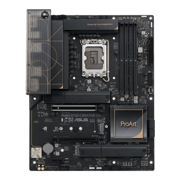 PROART B760-CREATOR D4, scheda madre nera /bronze