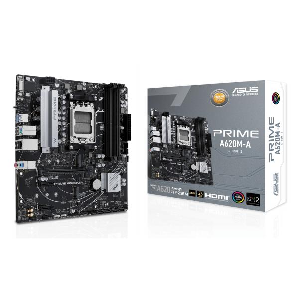 PRIME A620M-A-CSM, scheda madre nera /silver
