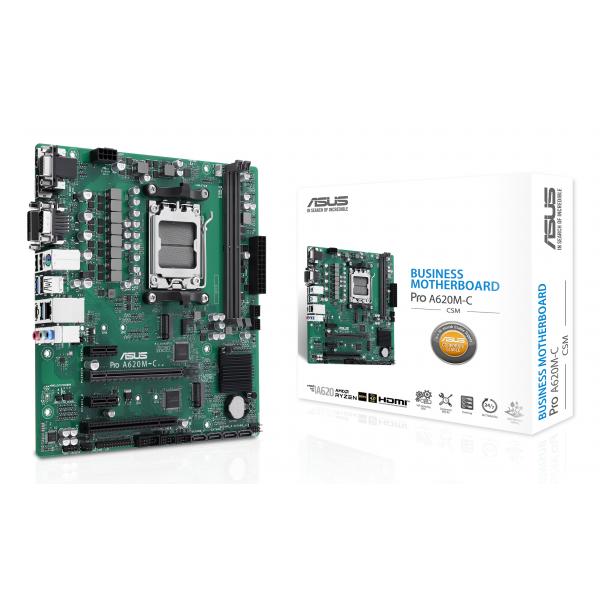 PRO A620M-C-CSM, Mainboard verde