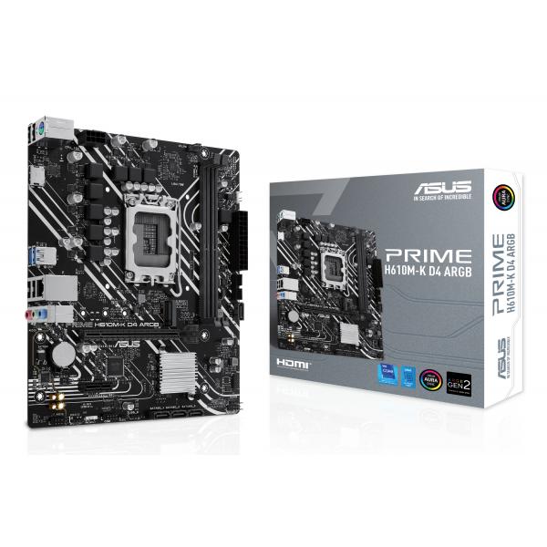 PRIME H610M-K D4 ARGB, Mainboard