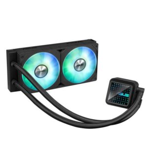 PRIME LC 240 ARGB, raffreddamento ad acqua nero