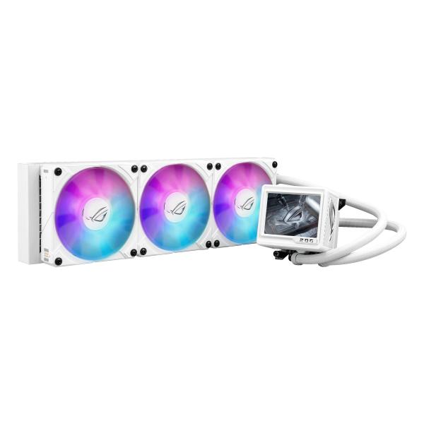 ROG Ryujin III 360 ARGB Extreme White, Raffreddamento ad acqua bianco