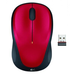 Mouse Logitech M235 Wireless red (910-002496)