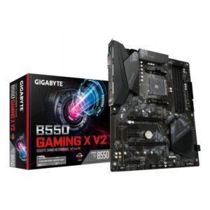 B550 GAMING X V2, scheda madre nera