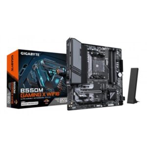 B550M GAMING X WIFI6, Mainboard nero grau