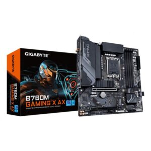 B760M GAMING X AX, scheda madre nera