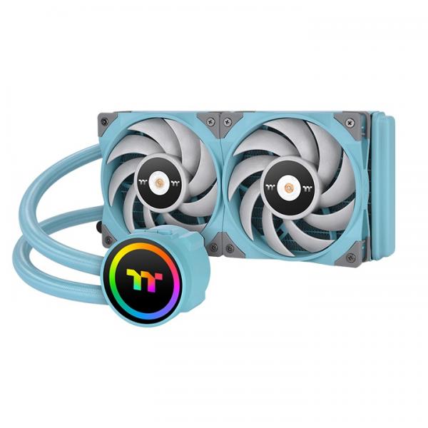 TOUGHLIQUID 240 ARGB Sync All-In-One Liquid Ventola  Turquoise 240mm, raffreddamento ad acquaturchese