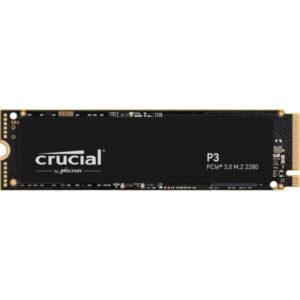SSD Crucial 1TB P3 CT1000P3SSD8 PCIe M.2 NVME PCIe 3.0 x4
