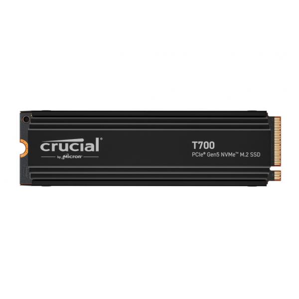 T700 4 TB, SSD black , PCIe 5.0 x4, NVMe 2.0, M.2 2280, inkl. alluminio Kühlkörper