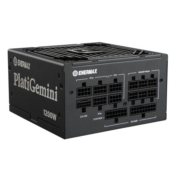 PlatiGemini 1200W, alimentatore per pc  black , 1200 Watt