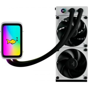 Q60 THICC 240mm AIO, raffreddamento ad acqua black /white